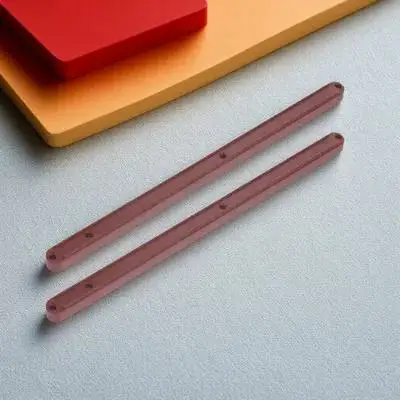 

2pcs Drawer Slides Wardrobe Guide Rails Smooth Plastic Drawer Runners Replacement Parts For Kitchen Cabinet Drawers Easy Install