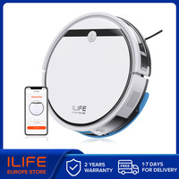 ILIFE V3X Robot Vacuum and Mop Combo, V3s Pro Upgraded, Compatible with Alexa/Google/WiFi, 120mins, 3000Pa, Ideal for Pet Hair