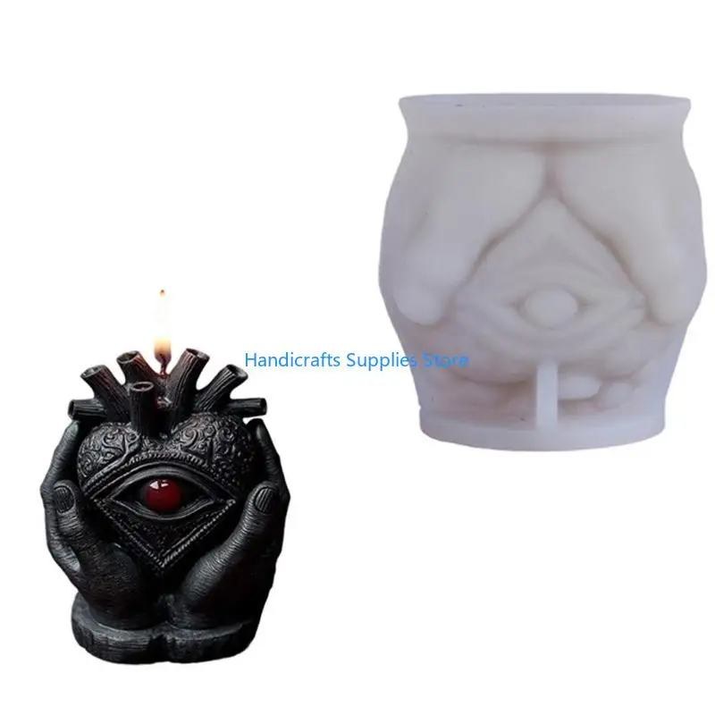 R1WA Aromatherapys Mold Mystics Eye Epoxy Resin Casting Mold Diys Home Decors