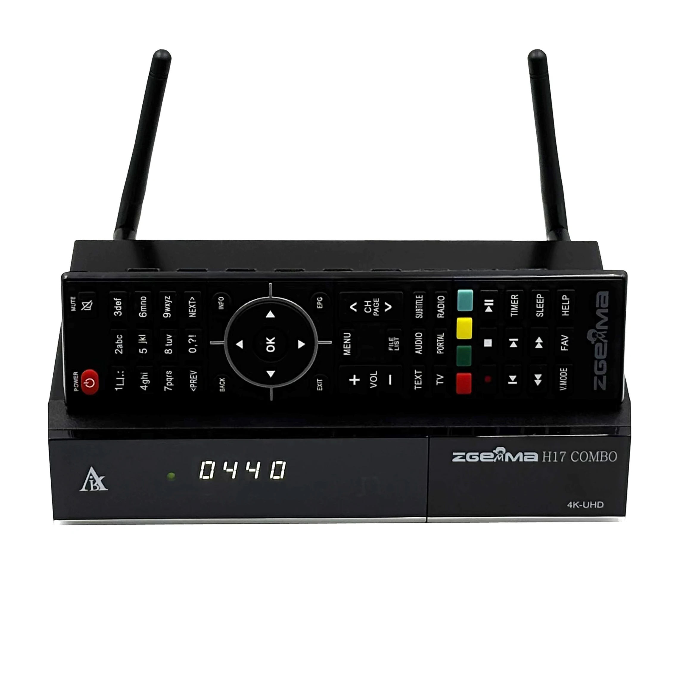 Air Digital Zgemma H17COMBO Satellite Receiver DVB-S2+T2/C  4K Support Usb Install Image