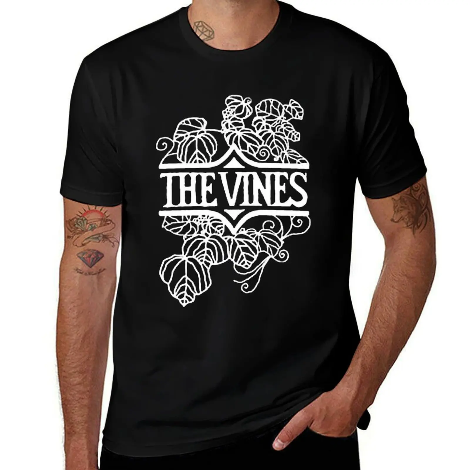 

mens Vines - T-Shirt rock t graphic man t shirt band. shirt The band, alt T-Shirt man Aussie graphic t shirts cotton
