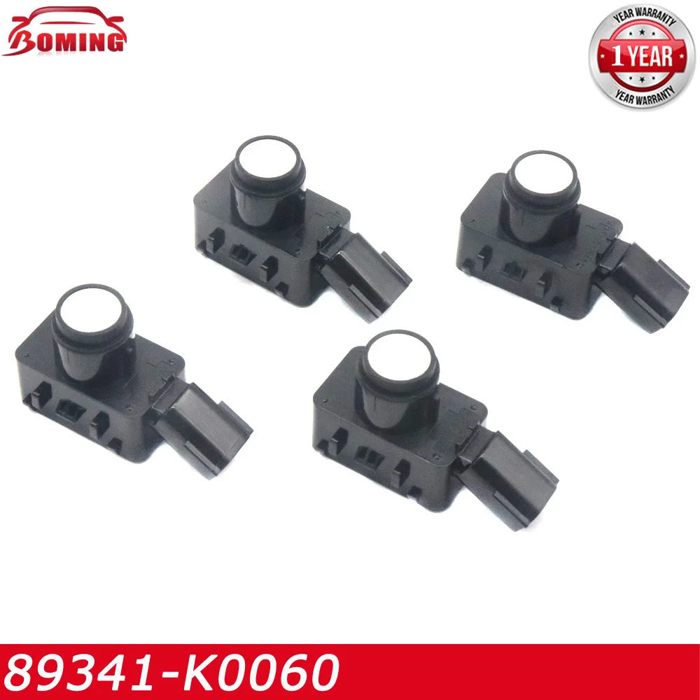 4pcs/lot White Car PDC Parking Sensor 89341-K0060 Fits For Toyota Camry Sienna Venza 2020-2021 89341K0060 89341 K0060