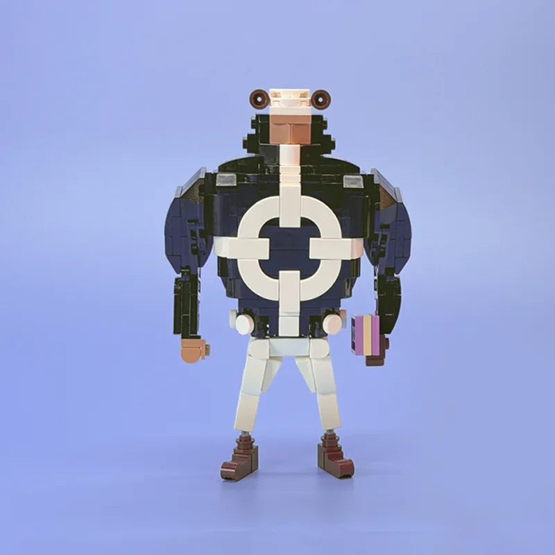 373개 조각 MOC 원피스 바톨로미우 쿠마 - 해적 모험 - 모듈식 블록 - 교육용 모델 - 생일 DIY 선물