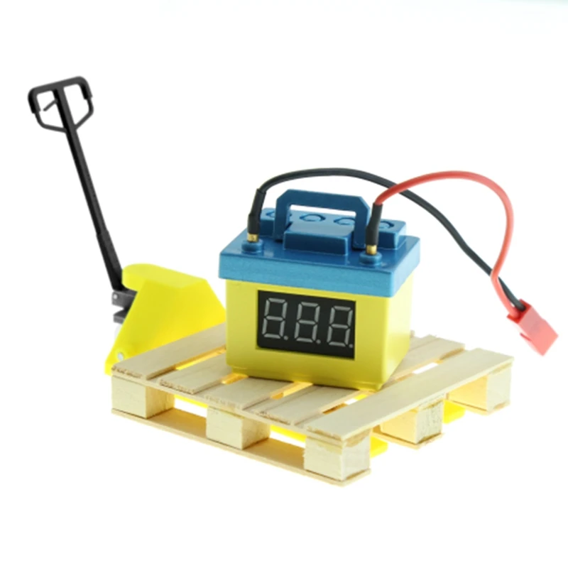 Simulated Lithium Battery LIPO Low-Voltage Alarm Garage Decoration Low Voltage Buzzer Alarm Durable Easy To Use