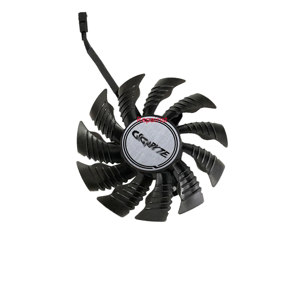 GIGABYTE AORUS RX 5700 XT 8G,GIGABYTE RX 6800XT GAMING OC,GIGABYTE RX 6900XT GAMING OC용,GPU 쿨러 팬, 직경 82mm, T128015SU