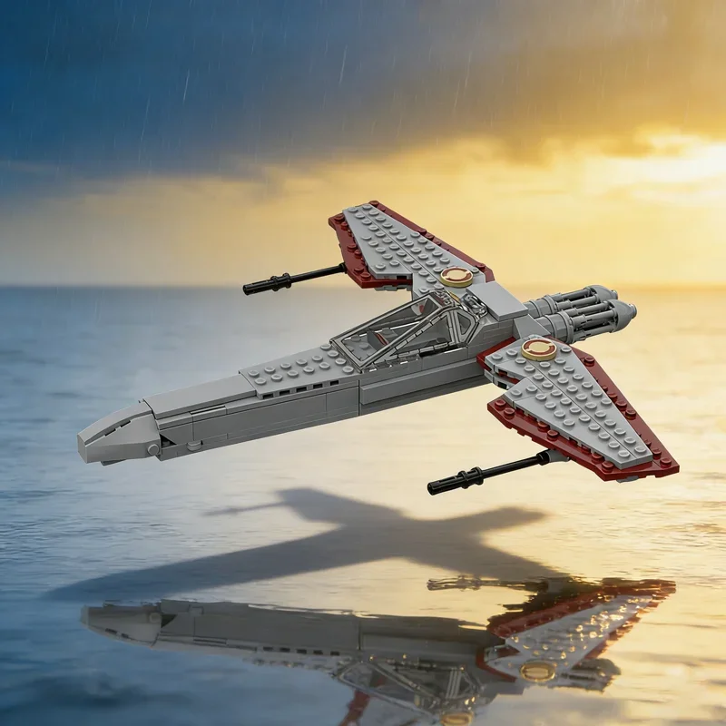 202 pièces MOC Blocs de construction inspirés du modèle Liberator Class Star Wars Galactique, Jouets d'architecture, Idée cadeau de festival