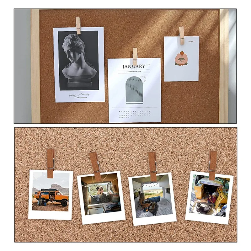 ไม้ Push Pins หมุดไม้ไม้ Tacks บอร์ด Pins กับกล่องเก็บสำหรับ Cork Board,รูปภาพ