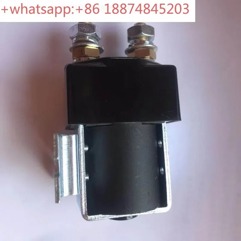 RoRuSDedicated Contactor For Floor Scrubber 24V100A Relay For Floor Scrubber Accessories 24V80A DC Connector 125A