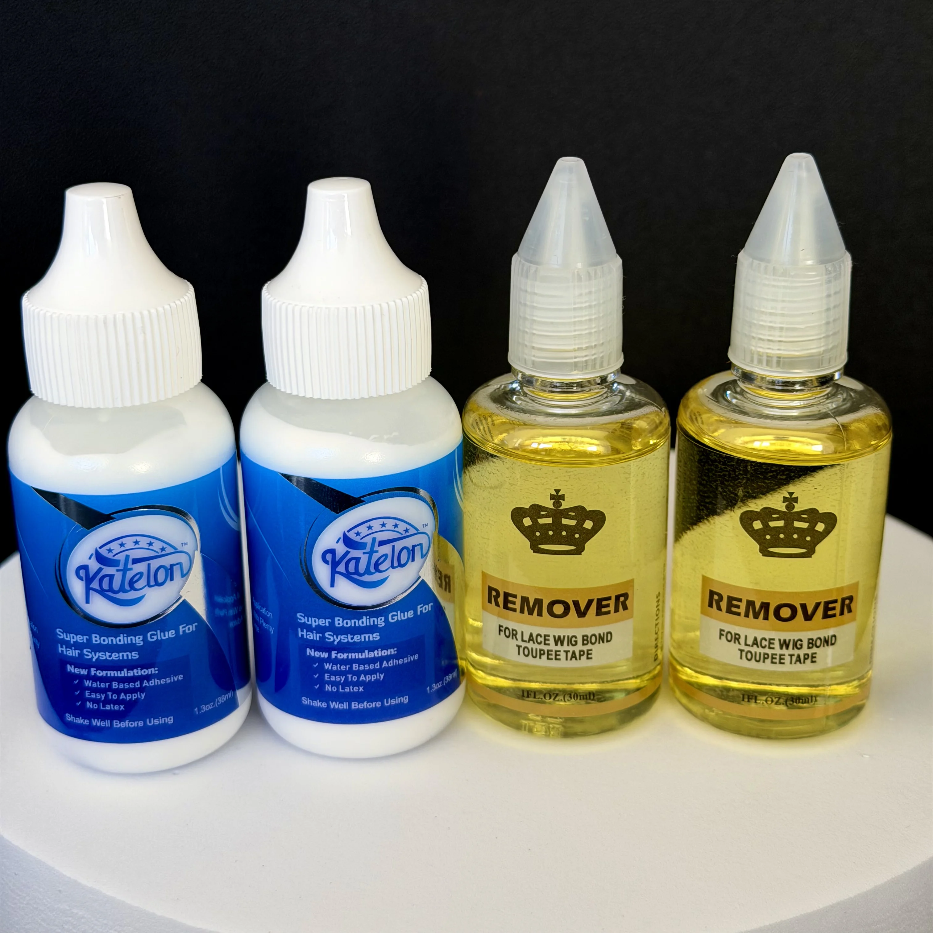 38ml Waterproof Glue For Hair Wig Glue For Lace Front Wig/Toupee/Closure/Hair Extension And Remover Super Bonding Adhesive Glue