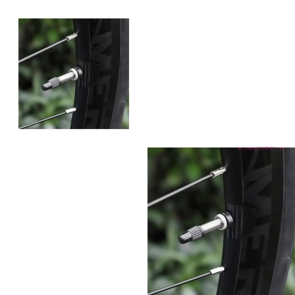 Road Bike Valves Pad Sticker Valves Pad Sticker Equipment Cycling Accessories for Daily Cycling and Adventure Trip D5QD