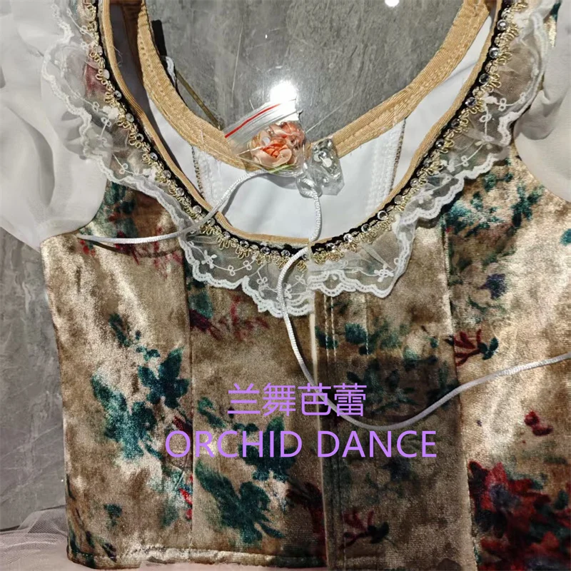 BT01745 고품질 맞춤형 사이즈 어린이 소녀 발레 댄스 공연 착용 Gilsay 핑크 긴 로맨틱 투투 드레스