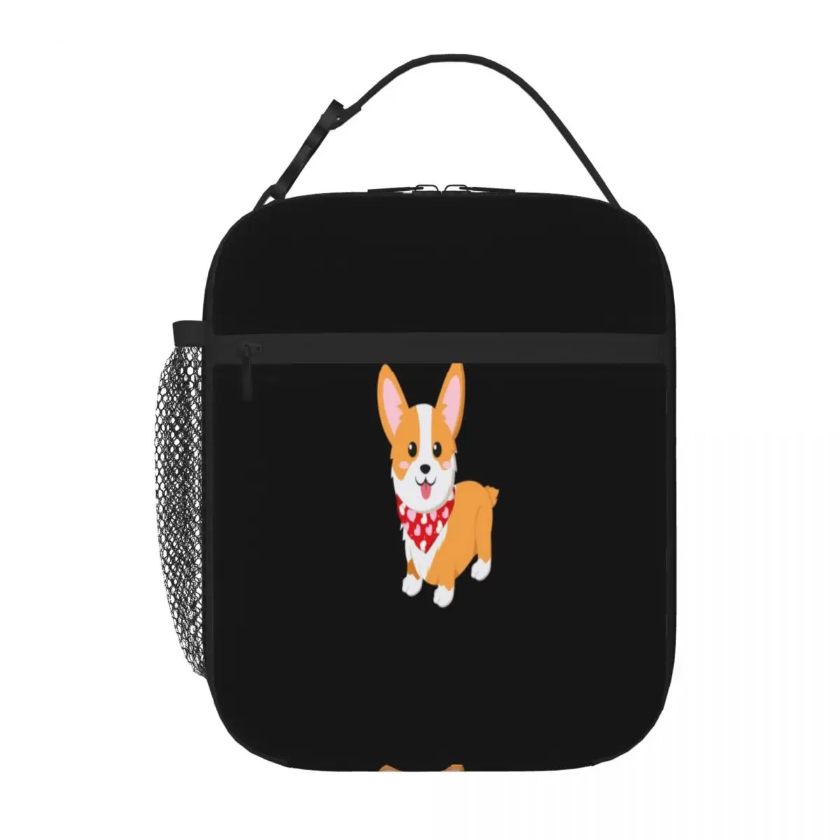 Hot Sale Corgi Pattern 08 All Season Thermal Lunch Bag Office Break Lunch Box Bag