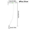 6Pcs 21cm