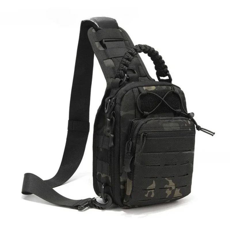 

Тактическая сумка-слинг премиум-класса 2025 года, сумка через плечо для мужчин и женщин, камуфляжная нагрудная сумка, прочная нагрудная сумка для езды на велосипеде и пешего туризма