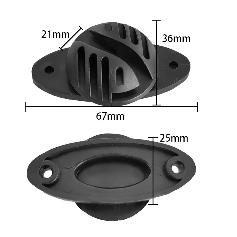 Black Plastic Fence Insulator for Garden House Farm Poultry Animal electric fencing insulators