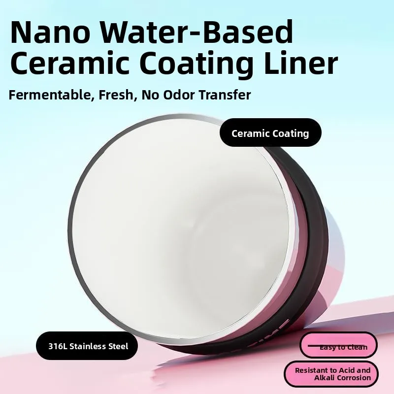 大容量 Cerc インナーバレル断熱ステンレススチール製カップ 男女兼用 高い美的価値 夏の車での使用に最適