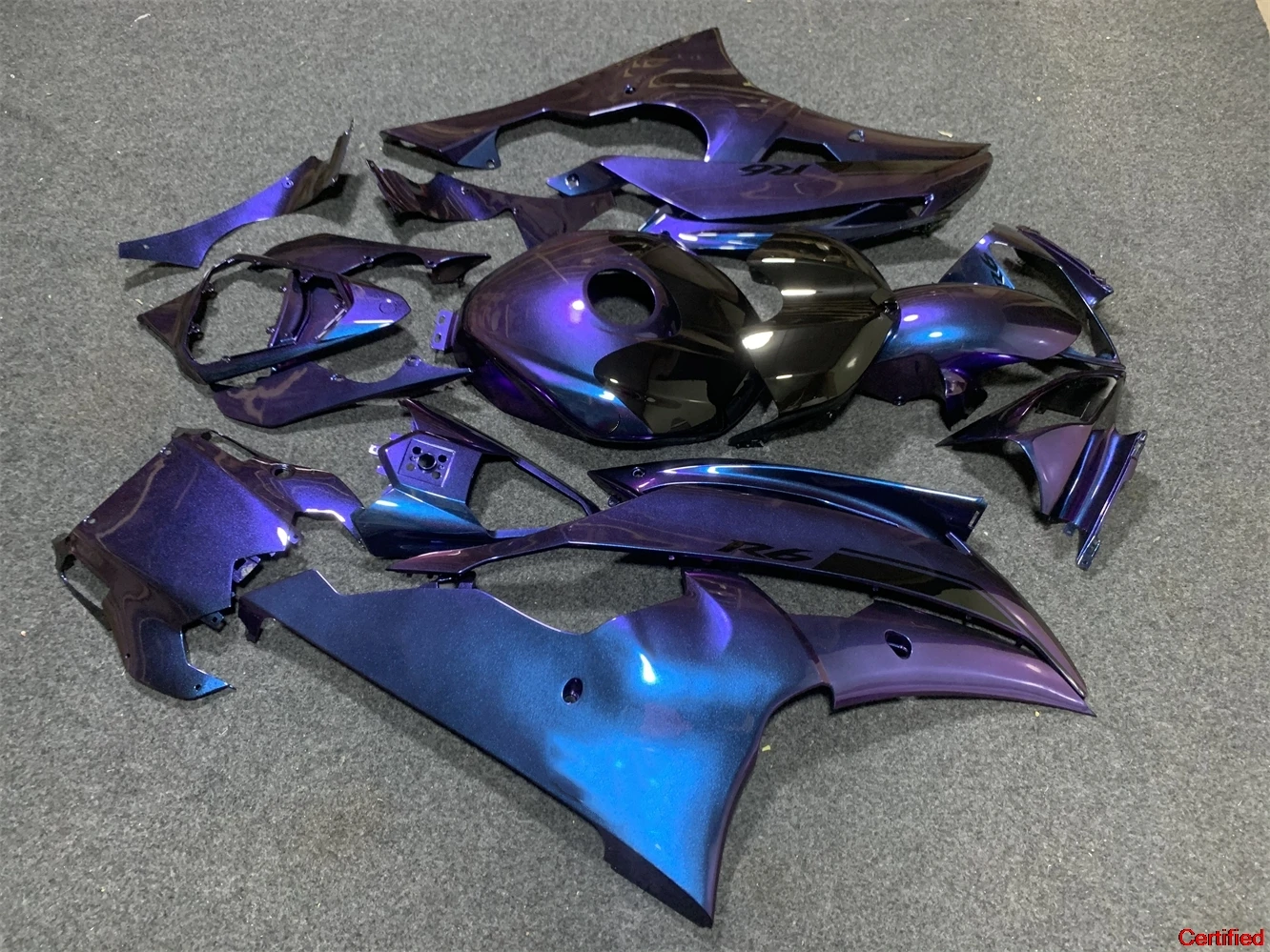 

Подходит для YZF-600 R6 2008 2009 2010 2011 2012 2013 2014 2015 2016 сине-белые обтекатели 08 09 10 11 12 13 Комплект обтекателей YZF R6