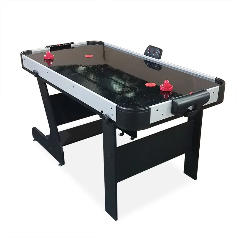 

High Quality Electronic Led Folding Leg Design 5FT/6FT Air Hockey Table for Sale