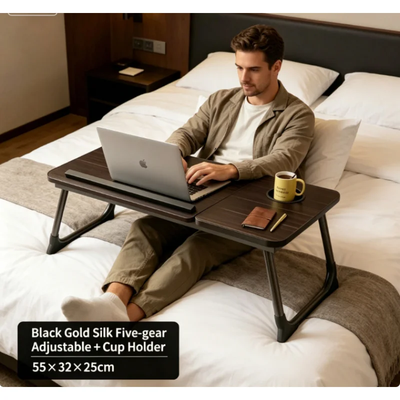 

Складной подъемный столик для ноутбука с выдвижным ящиком и охлаждением для студентов, для дома и офиса, для работы и чтения