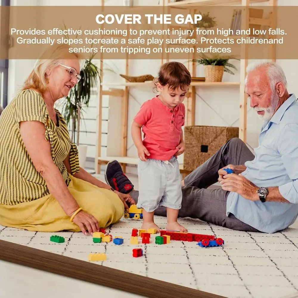 

Профессиональный самоклеящийся ПВХ-профиль для перехода с коврового покрытия на плитку, нарезаемый, 100 см, плоский, для дома