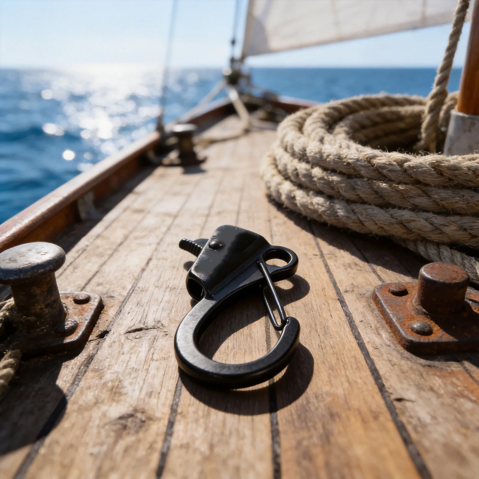 Marine Rope for Boat For Fenders with Sliding Hook and Compatibility with Standard Mooring Rope Sizes Marine Rope