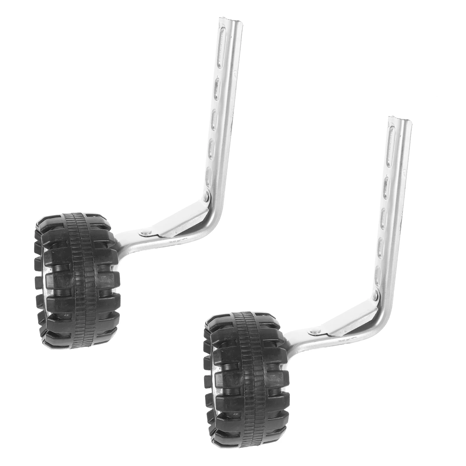 

1 set 1 Set Bike Auxiliary Wheels Stabilizer Training Wheels For Bicycle Balance Support Silver Rack Easy Assembly