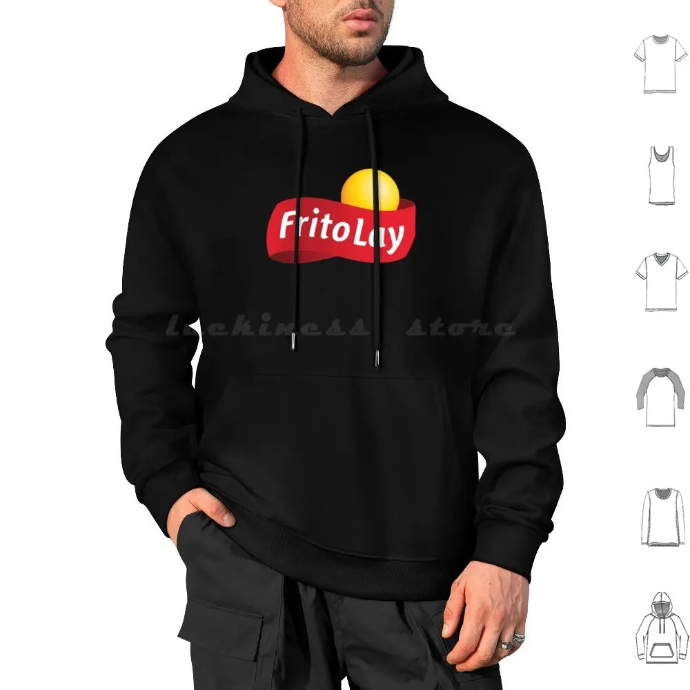 Fritolay Logo For Fans Hoodie cotton Long Sleeve Fritolay Official Logo Mother Father Dad Mom Holiday Friend Wife