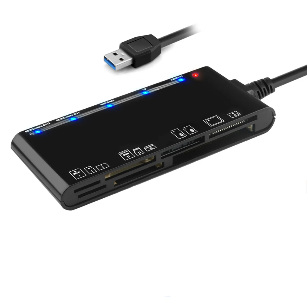 USB Memory Card Reader Office Fast Speed Multifunctional Cards Adapter