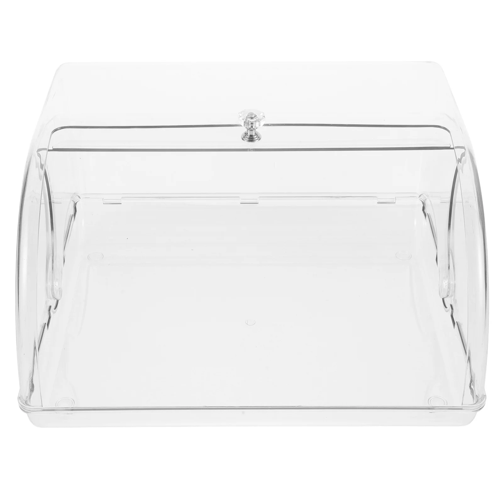 

Plastic Airtight Bread Box Container Homemade Bread Storage Loaf Keeper Saver Grain Storage Bin Cake Box