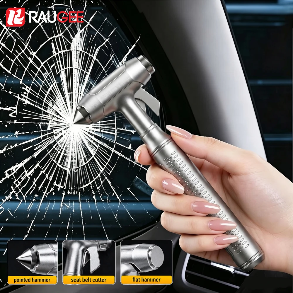 Car Safety Hammer Emergency Escape Hammer Portable Car Window Breaker Seat Belt Cutter Suitable for Vehicle Rescue Escape
