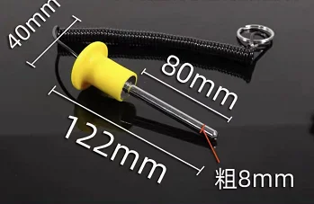 8Mm/10Mm Gym Apparatuur Gewicht Stack Pin Gewicht Pin Magnetische Gewicht Stack Pin Met Pull Touw Sterkte praktische Weightstack Pin