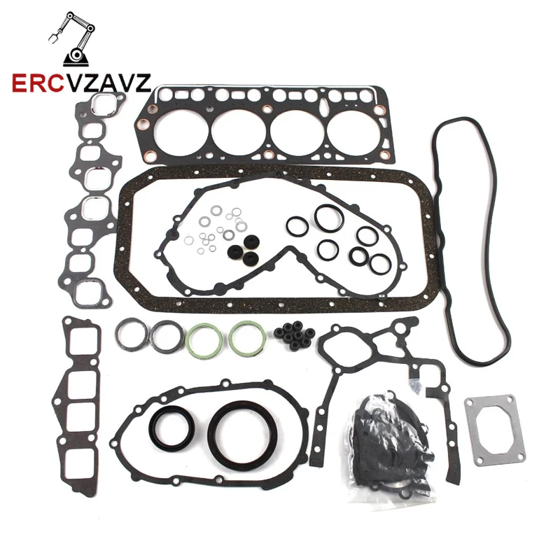 4Y LPG Engine Gasket Kit for Toyota 5-7FG10-30 Forklift Truck 04111-20301-71 041112030171