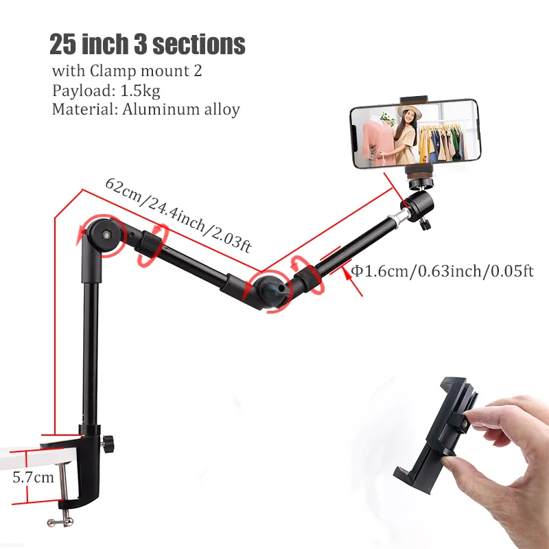 BFOLLOW Articulated Magic Arm 25\