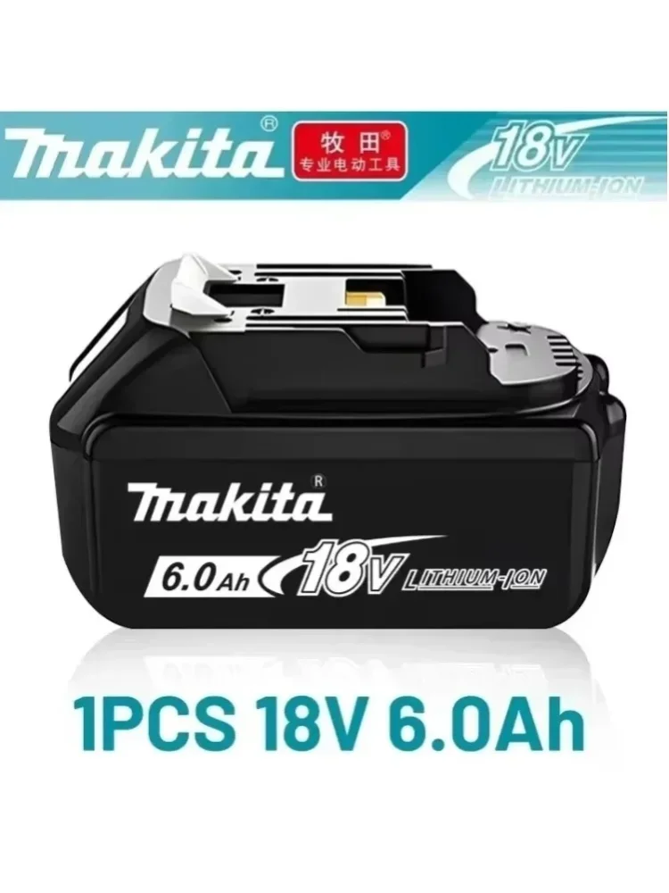 Makita 18V 6.0Ah Lithium-Akku Original-Ersatz für BL1840 BL1830 BL1850 Elektrowerkzeuge Schnelles Laden Lange Lebensdauer