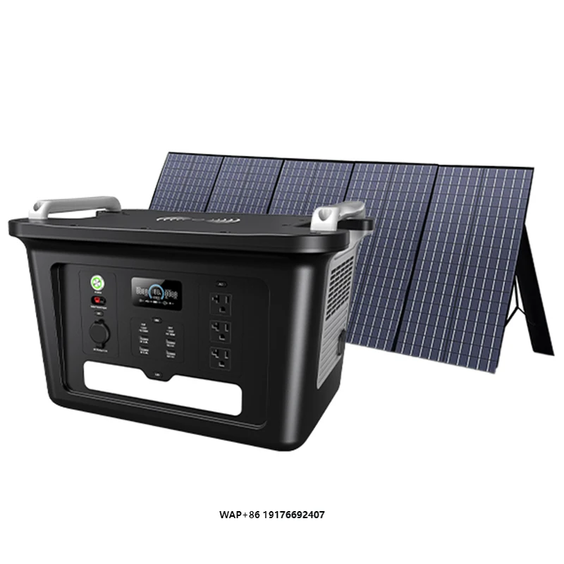 

Solar Power Station Portable 1800W to 2000W Power Banks Power Station Bidirectional Inverter Lithium Iron Phosphate for House