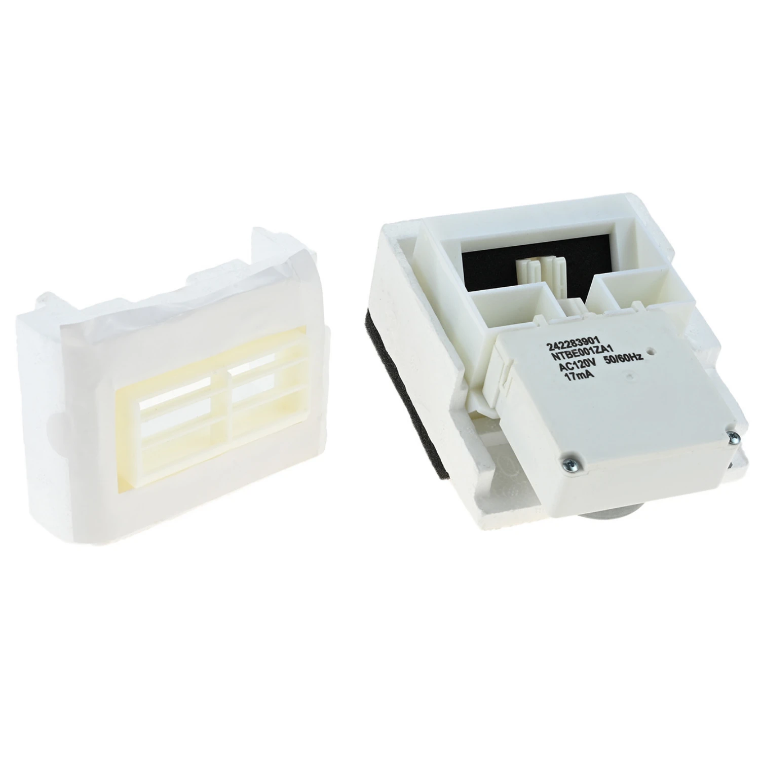 242303001 Conjunto de control de amortiguador de aire Conjunto de amortiguador de refrigerador para Frigidaire Crosley AP5788340 PS8746718 EAP8746718 3016452