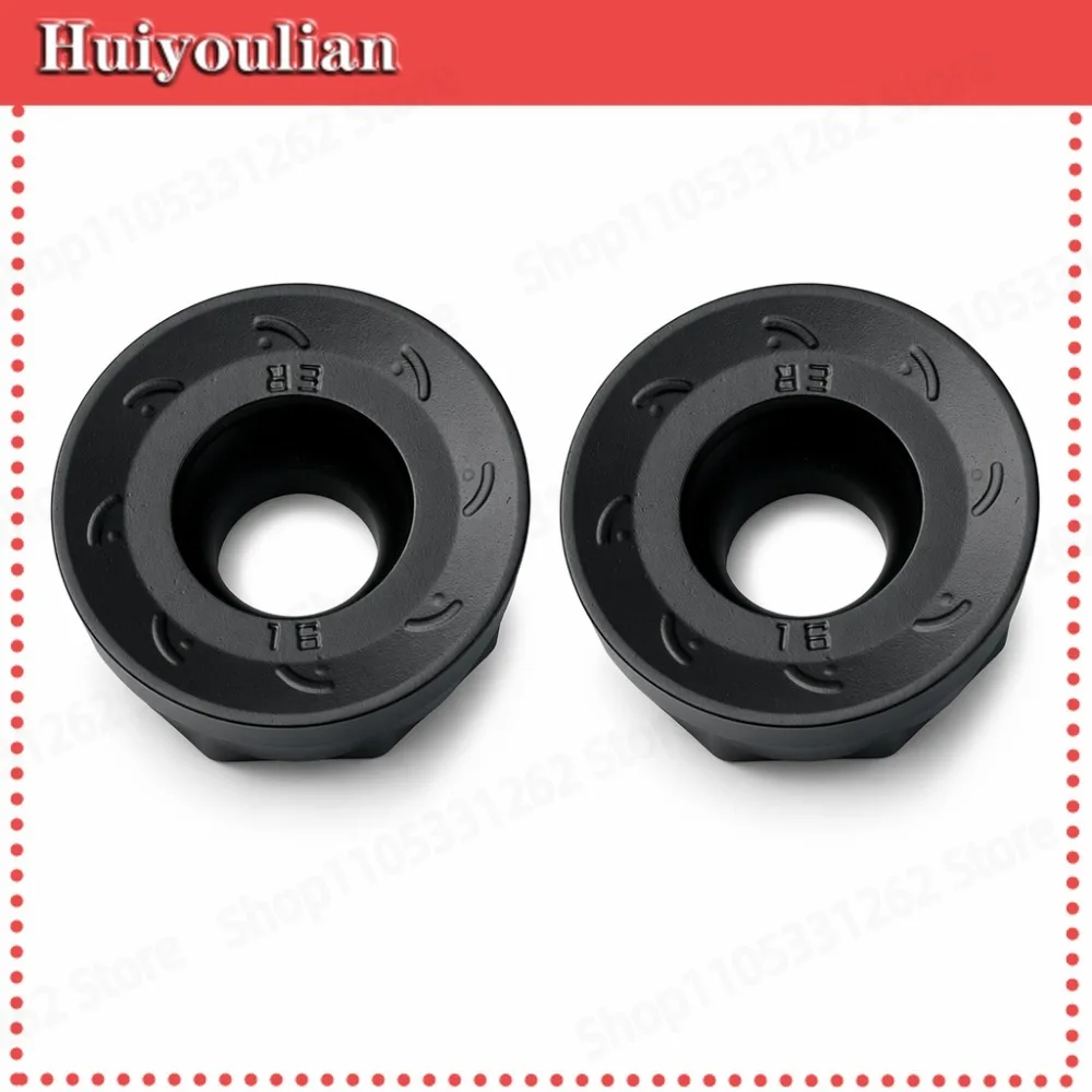 10 Numerical Control Milling Inserts RCKT1606MO ER Carbide Round Milling Inserts R8 for Cast Iron & Cast Steel