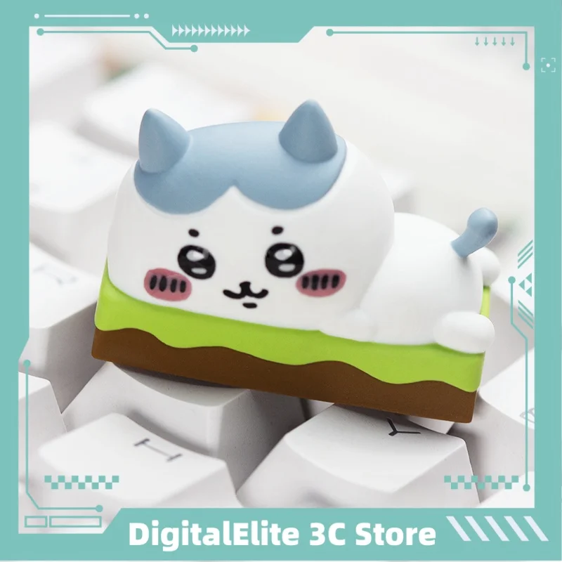 

1pcs 2u Keycaps Cute Girls Cute Anime Personalized Keycaps Resin Materials Gaming Esports Customized Office Keyboard Key Cap