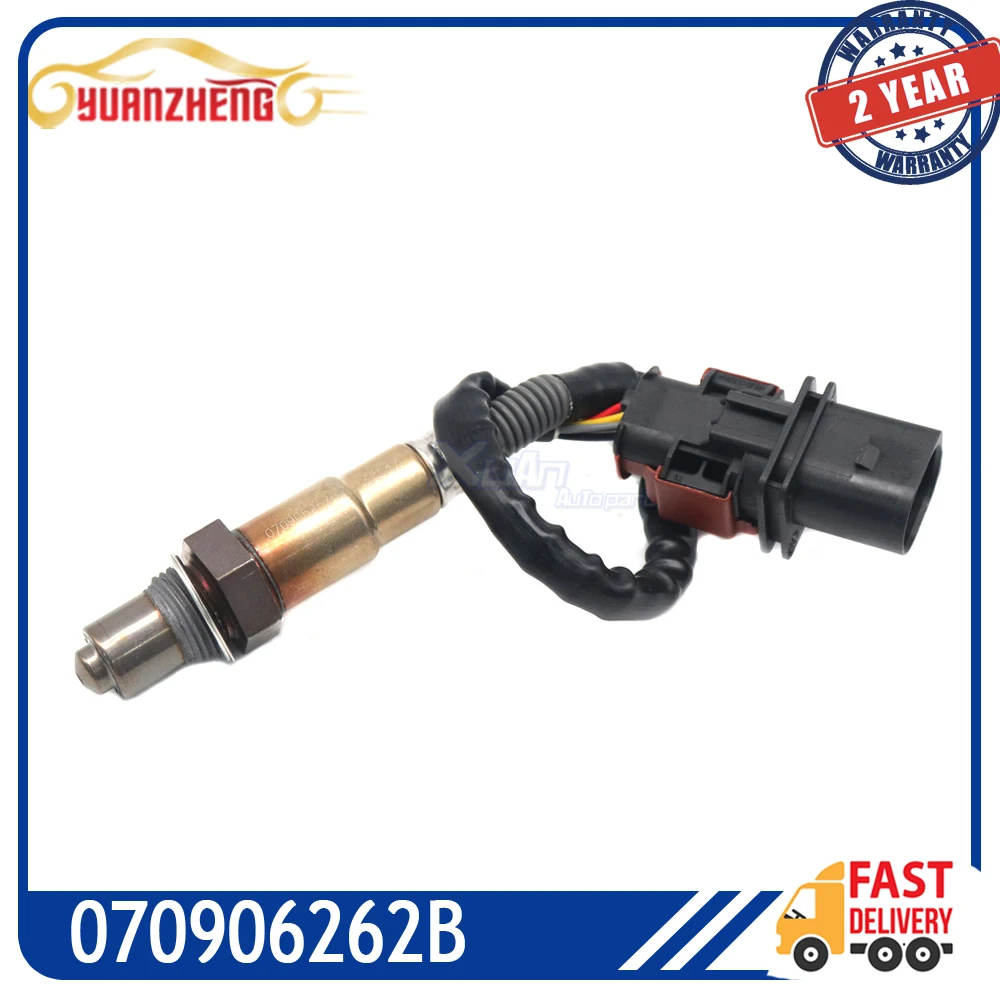 Car NEW Upstream Air Fuel Ratio Lambda O2 Oxygen Sensor 070906262B For Audi A3 S3 TT For Volkswagen Atlas Golf  Golf 03C906262D