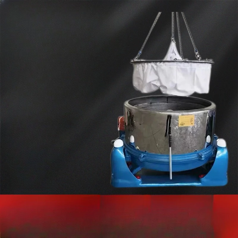 Hanging bag industrial dehydrator All-steel plate centrifuge Potato pharmaceutical printing and dyeing drying machine