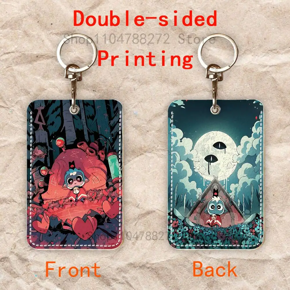 ซี-คัลท์ ออฟ เดอะ แอล-แลมบ์ซองใส่บัตรหนัง PU พรีเมียมพร้อมคาราไบเนอร์โลหะ ดีไซน์ปรับแต่งได้สำหรับการใช้งานในชีวิตประจำวัน