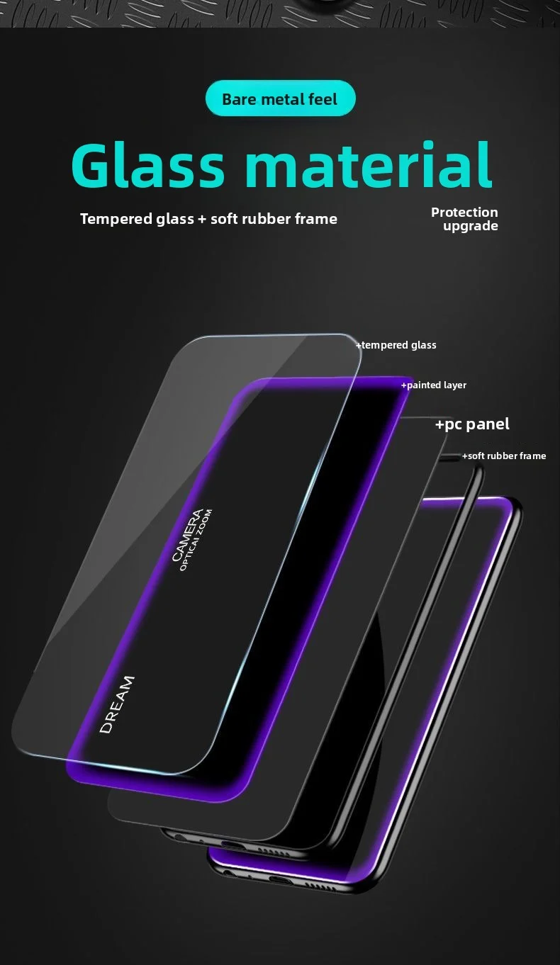 حافظة لهاتف OnePlus 15 من الزجاج المقسى الصلب غطاء خلفي واقٍ لهاتف OnePlus15 One Plus 15 1 + 15 غطاء كامل للهاتف #3