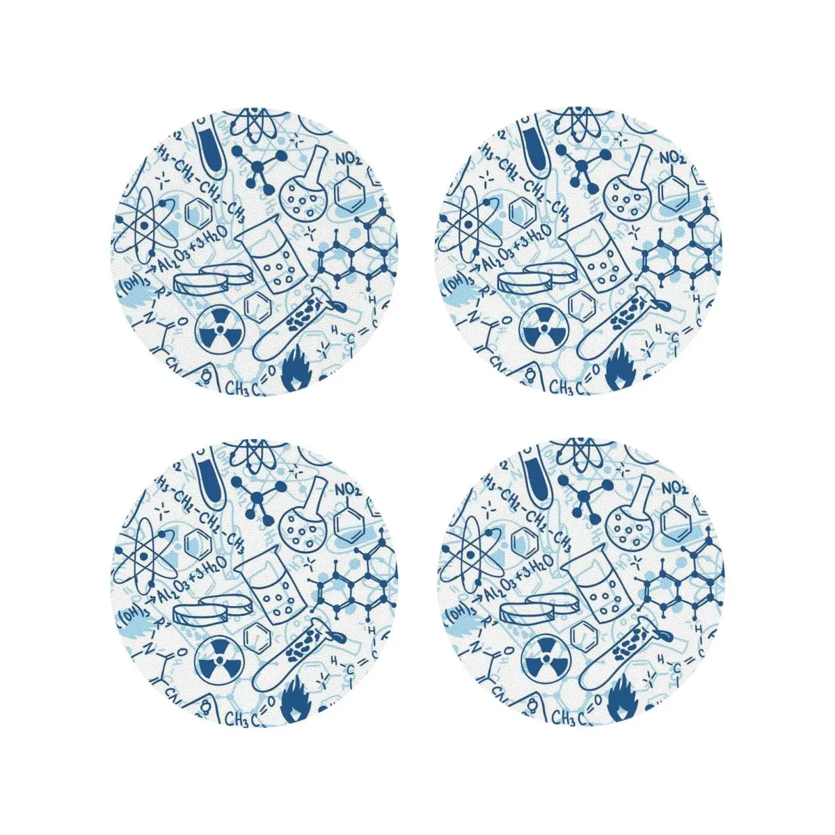 

Химические подставки, кухонные салфетки, изоляционные коврики для чашек, кофейных ковриков для декора, домашняя посуда, подушечки, набор из 4 шт.