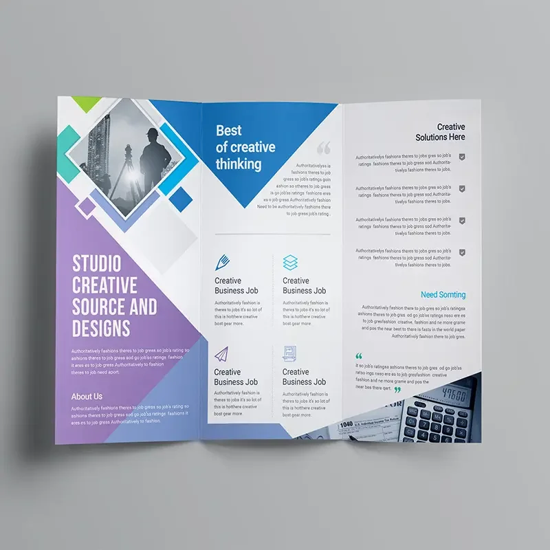Custom Flyer Booklet Instruction Manual Pamphlet Menuel Any Size Design Brochure Leaflet Catalogue Product Promotion Advertising