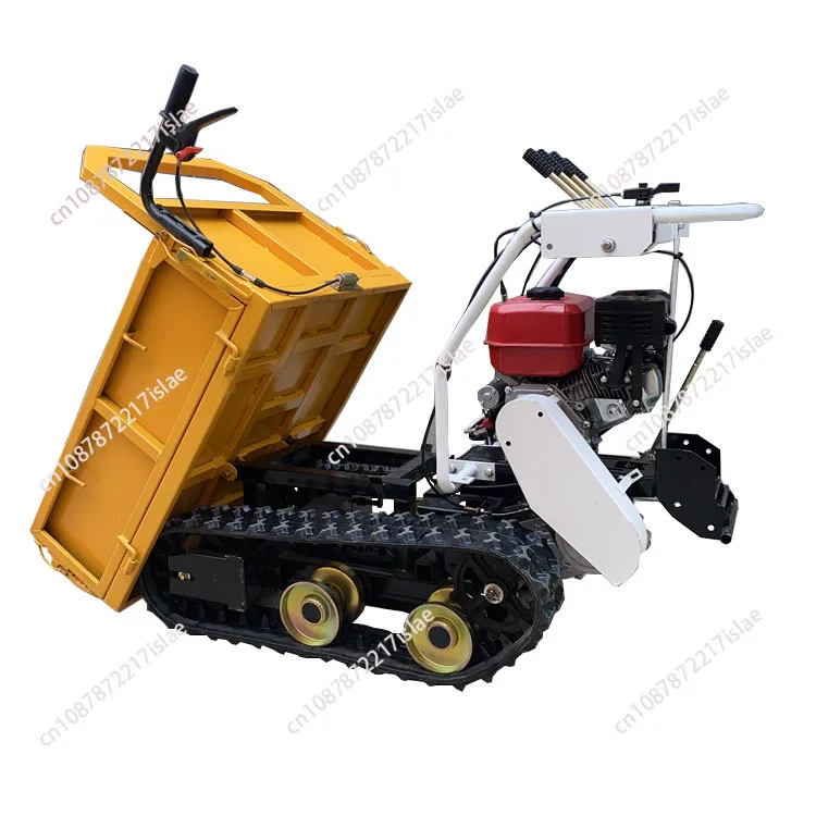 

Agricultural crawler walking chassis all-terrain orchard climbing king small diesel crawler creeper truck
