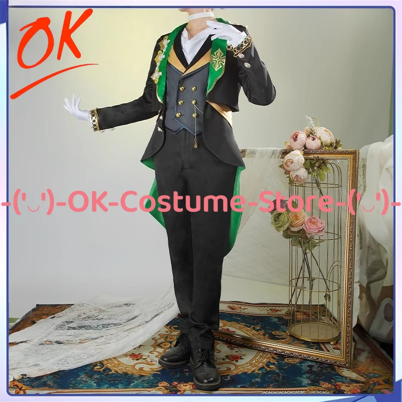 

[Индивидуальный размер] Ensemble Stars 2, изящный вальс Eichi Tenjouin, карнавальный костюм, наряд игрового персонажа, униформа для вечеринки на Хэллоуин