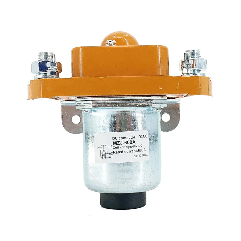 1 PCS 48 Volt 600A Main Contactor Solenoid Parts Accessories For Heavy Duty EZGO Golf Cart Car MZJ-600A