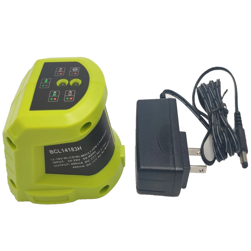 

Newest P119 Replacement Charger for Ryobi Ni-Cd Ni-Mh Li-ion 12V 14.4V 18V 20V Battery Charger Power Tools Accessories