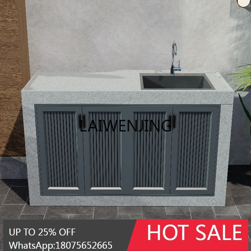 Marble Outdoor Locker Stone Wash Table Garden Operator