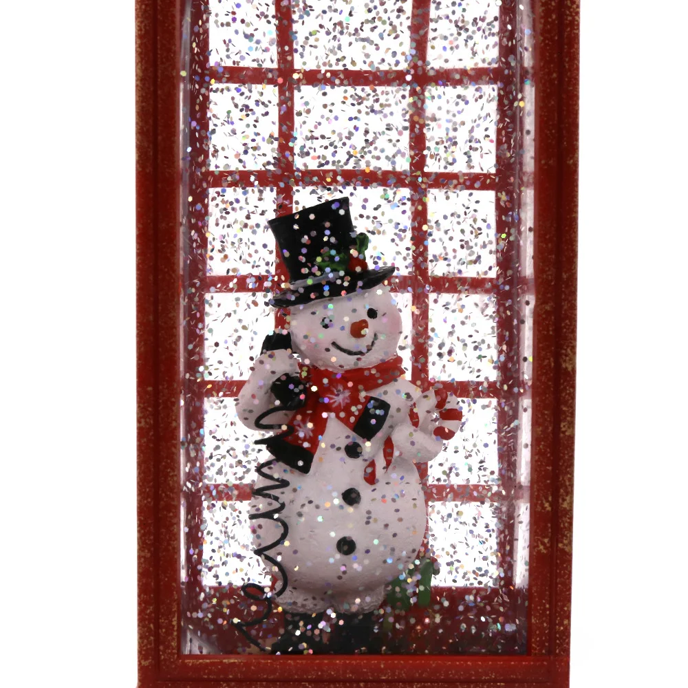 Hot Christmas Snowman Old mandrilling Snow Wind Light WithThree MusicBoxes regolabili musica di natale Wind Light Music Box Light